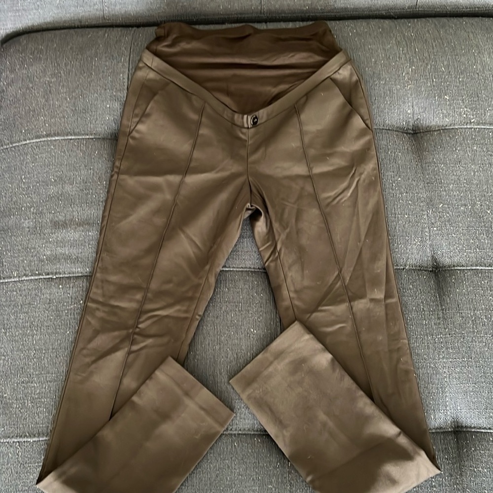 Seraphine Black Maternity Dress Pants- Size 2